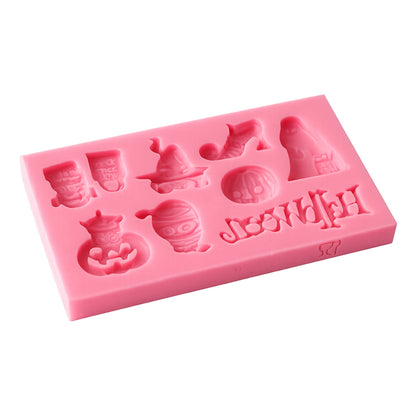 Halloween Items - Sugarcraft Pink Silicone Mould