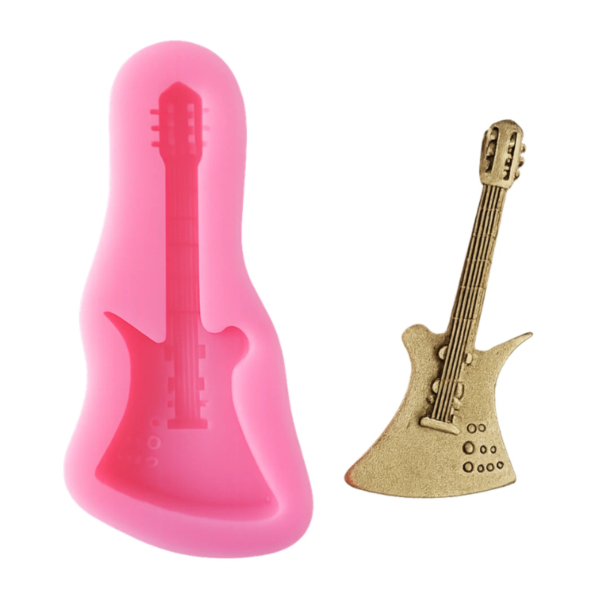 Guitar Mold - Silicone Mould