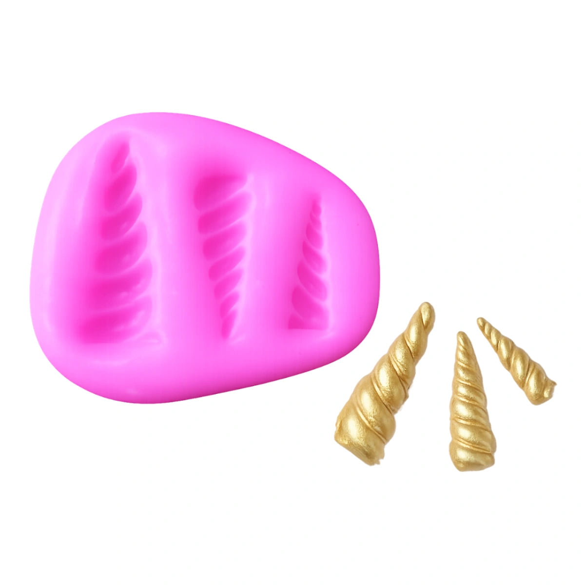 Unicorn Horn Silicone Mold - 3 Sizes