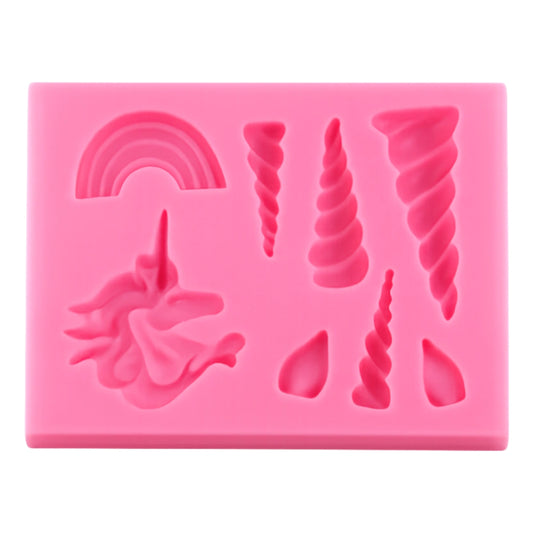 Unicorn Mold - Mini Features - Silicone Mold