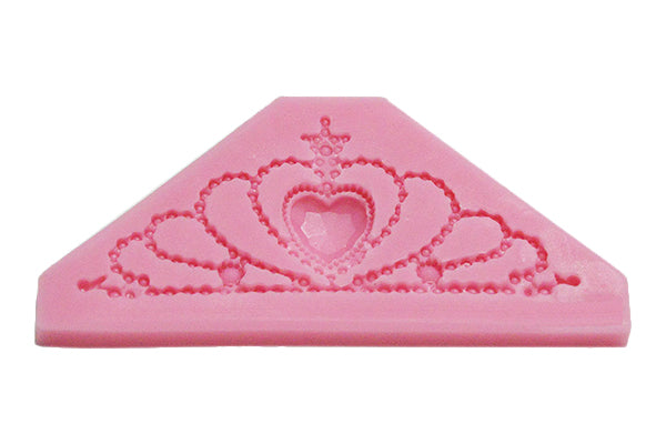 Crown Brooch Silicone Mould - Iconic Cake Art
