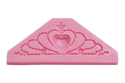 Crown Brooch Silicone Mould - Iconic Cake Art