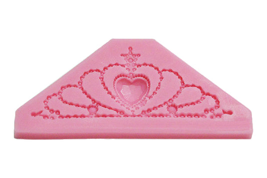 Crown Brooch Silicone Mould - Iconic Cake Art