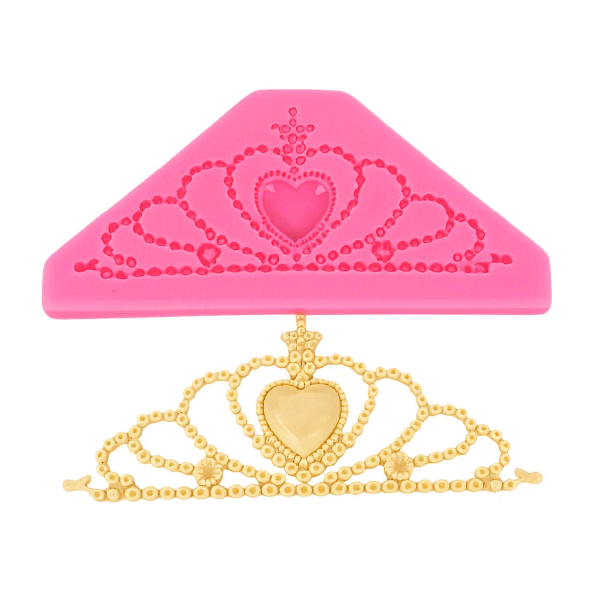 Crown Brooch Silicone Mould