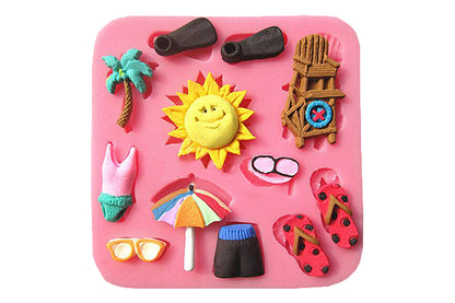 Beach Icons - Iconic Cake Art