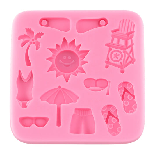 Beach Icons Silicone Mould