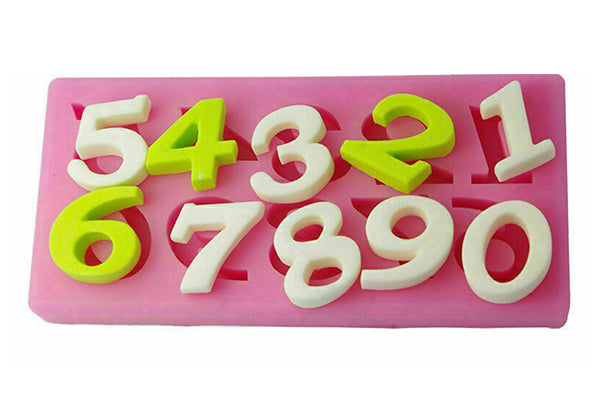 Numbers Silicone Moulds - Iconic Cake Art