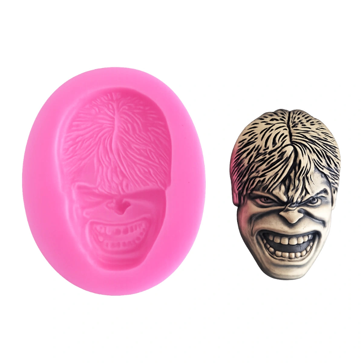 Hulk Face Silicone Mold