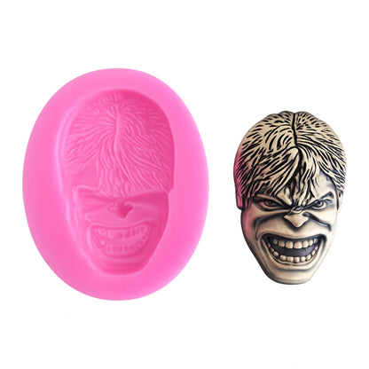 Hulk Face Silicone Mold