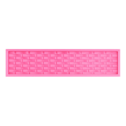Basketweave Border Silicone Mould
