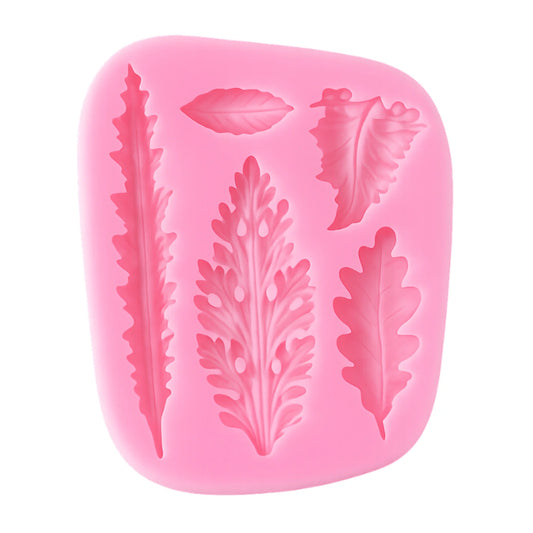 Leaf / Leaves - Silicone Mould - 5 Type