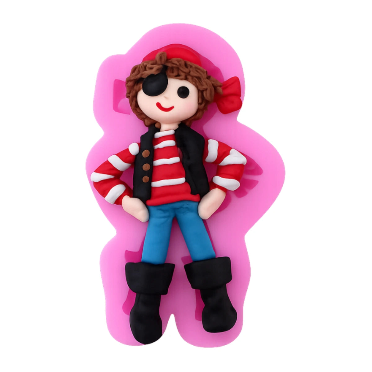 Pirate Little Boy Silicone Mould