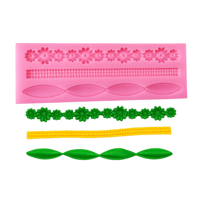 Multi Border Mold - Silicone Mould