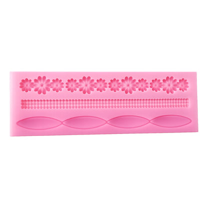 Multi Border Mold - Silicone Mould