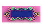 Rectangle Heart Plaque Silicone Mould - Iconic Cake Art