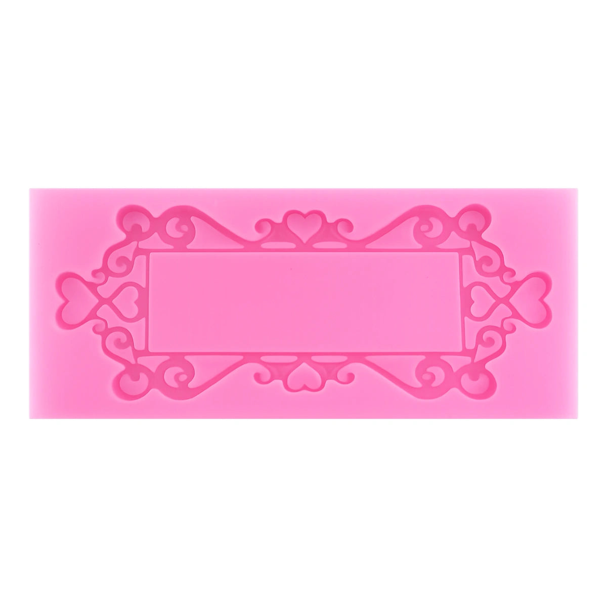 Rectangle Heart Plaque Mold