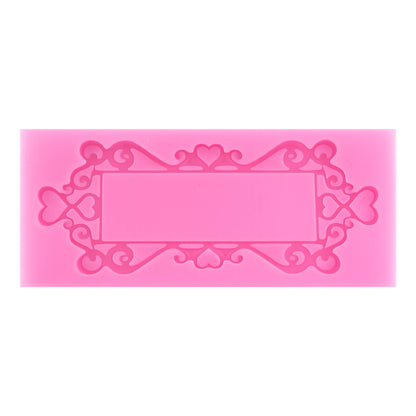 Rectangle Heart Plaque Mold