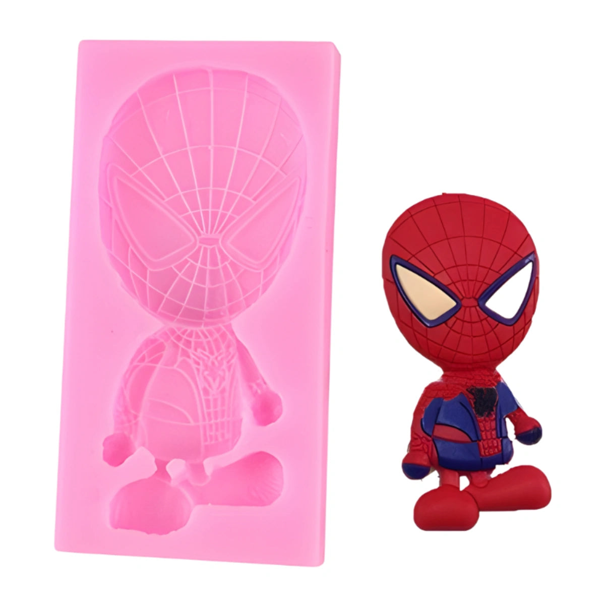 Spiderman Fondant / Gumpaste Silicone Mould / Mold