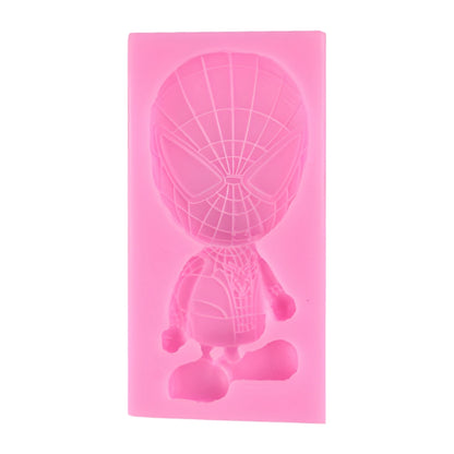 Spiderman Fondant / Gumpaste Silicone Mould / Mold