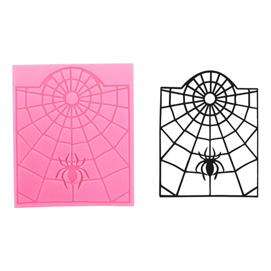 Spider And Web Mold - Silicone Mould - Halloween