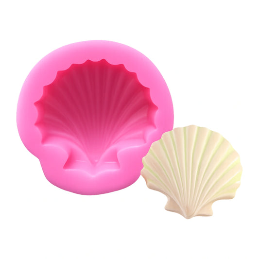 Shell 6.2cm - Sugarcraft Pink Silicone Mould