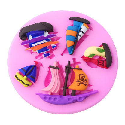 Ships And Boats Silicone Mould