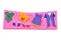 Baby Clothes Line 175mm x 65mm x 8mm - Iconic Cake Art