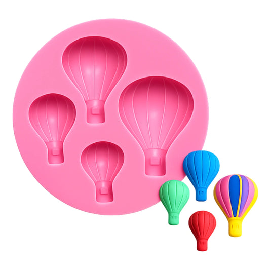 Hot Air Balloon - Sugarcraft Pink Silicone Mould