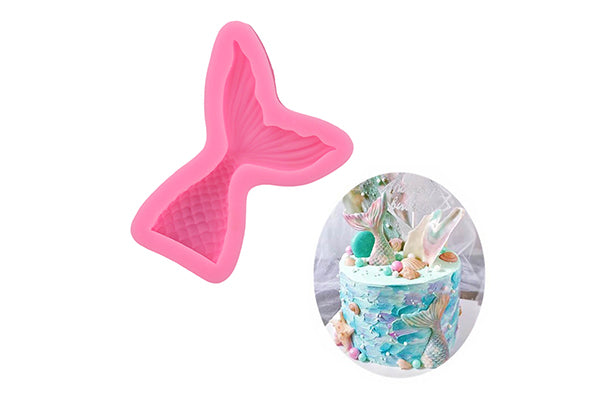 Mermaid Tail Silicone Mould 91mm - Iconic Cake Art