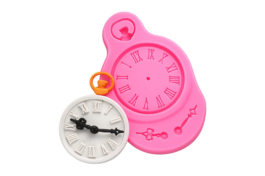 Pocket Clock Silicone Mould - Iconic Cake Art