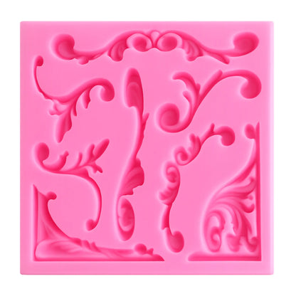 Border Designs 103*101*10mm Silicone Mould
