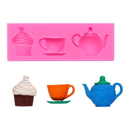 Tea Party Silicone Mould