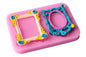 2 Types Mirror Plaque Silicone Mould - Iconic Cake Art