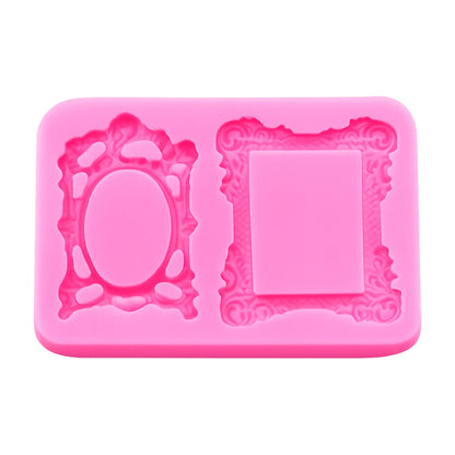 Mirror Plaque - Silicone Mould - 2 Types