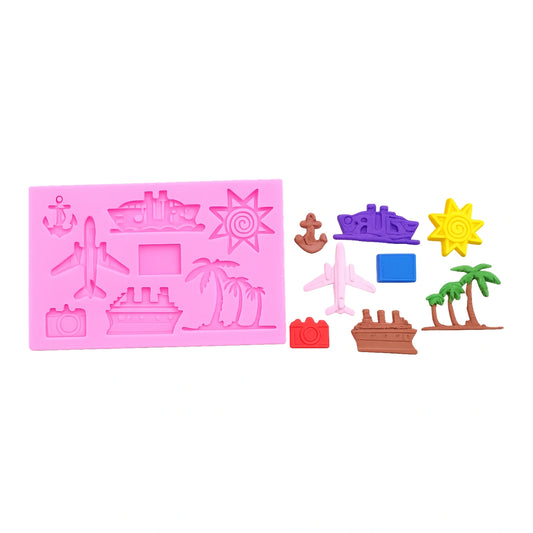 Holiday Icons Mold - Silicone Mould