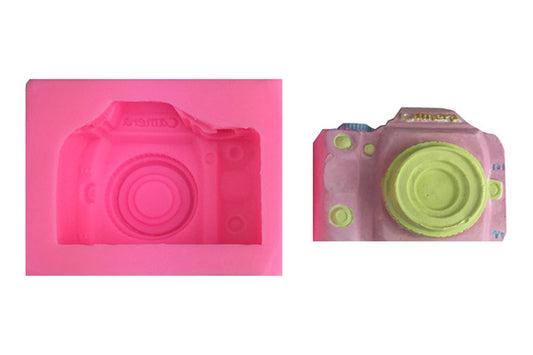 Camera - 3D Silicone Mould - Iconic Cake Art