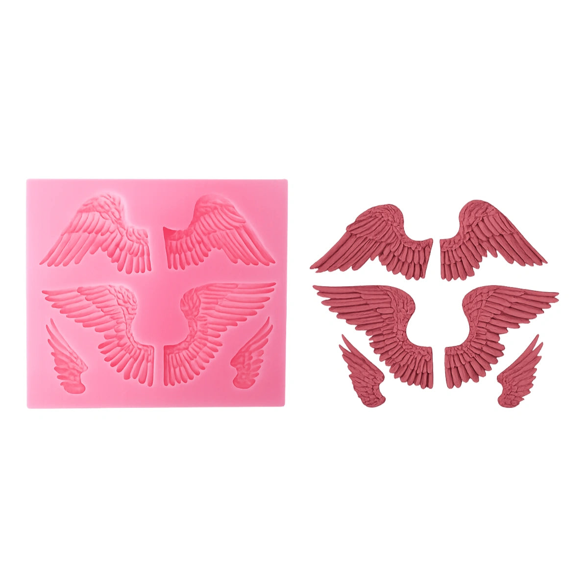Large Wings Silicone Mould - Decorating Mold
