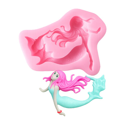 Mermaid Mold - Silicone Mould