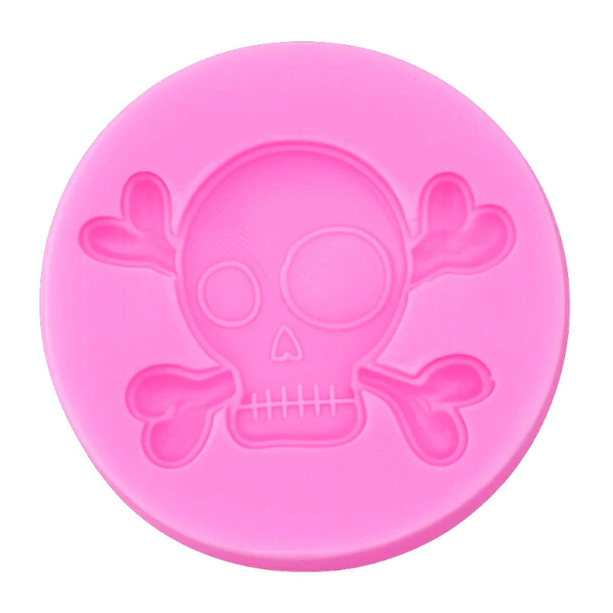 Pirate Skull Silicone Mould - Halloween Mold