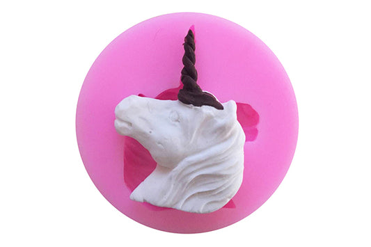 Unicorn Head Silicone Mould - Iconic Cake Art
