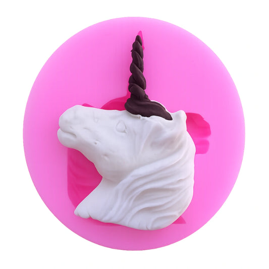 Unicorn Head Silicone Mold