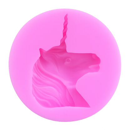 Unicorn Head Silicone Mold