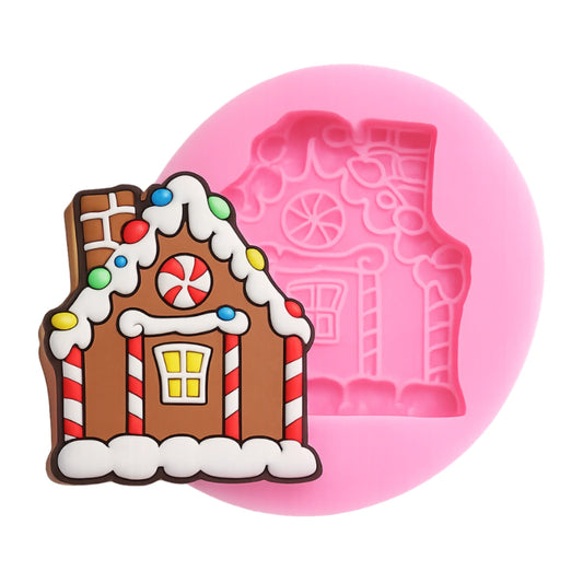 X-Mas House Silicone Mould - Christmas Mold