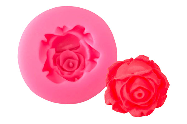 Pink Small Rose - Sugarcraft Silicone Mould 3.5cm - Iconic Cake Art