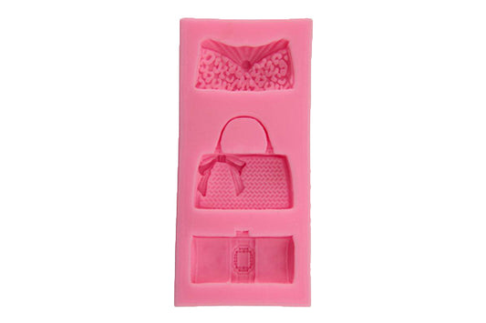 104mm x 50mm x 12mm Handbag, Purse - 3 Types - Iconic Cake Art