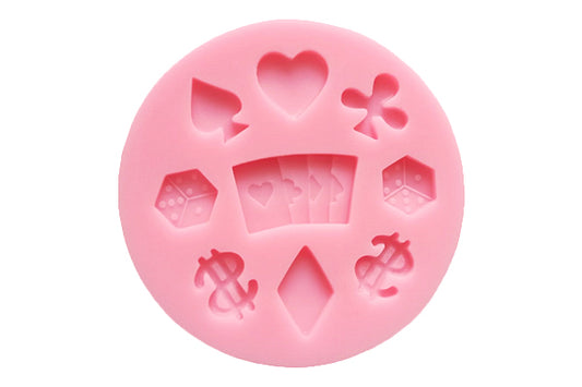 Poker Silicone Mould - Iconic Cake Art