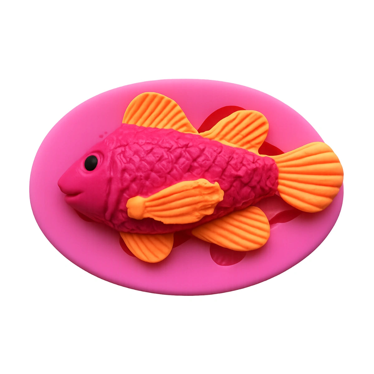 Fish 6.8cm - Sugarcraft Pink Silicone Mould