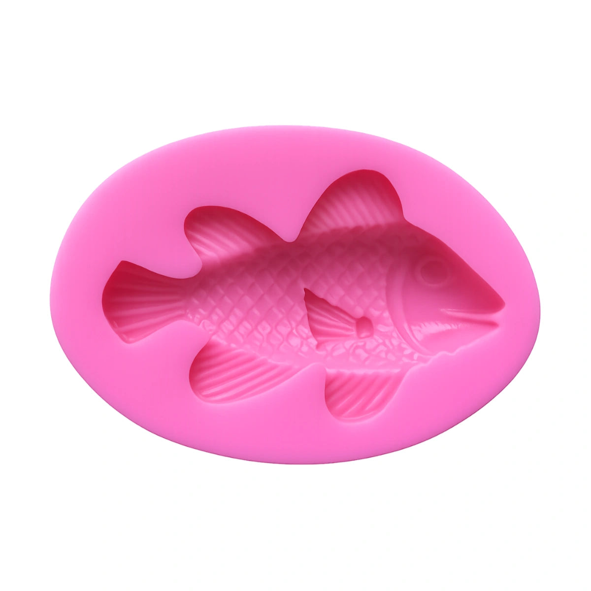 Fish 6.8cm - Sugarcraft Pink Silicone Mould