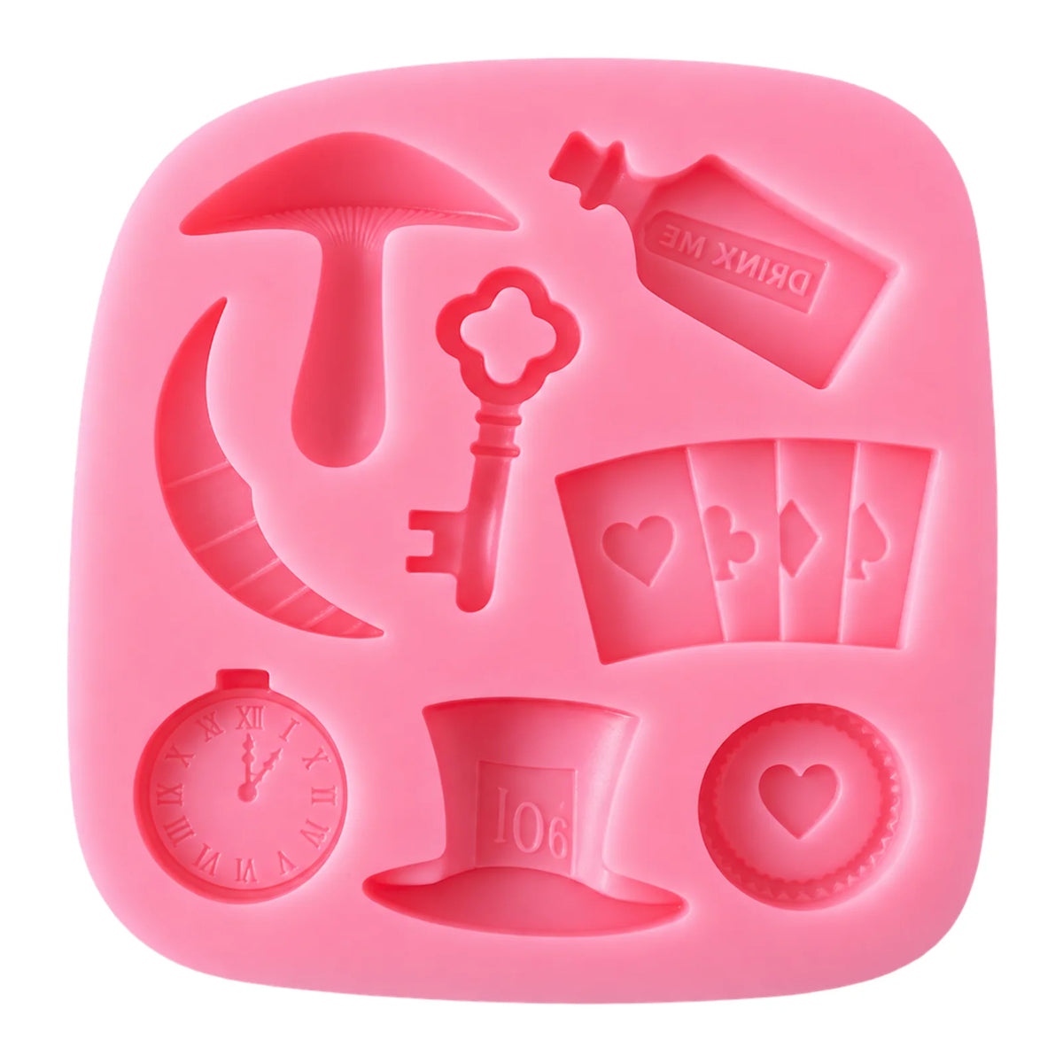Wonderland Icons Silicone Mold - Premium Mould