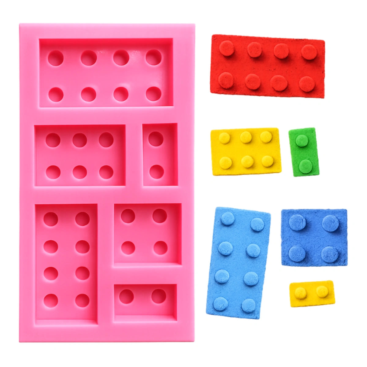 Lego Blocks Silicone Mould - Mold